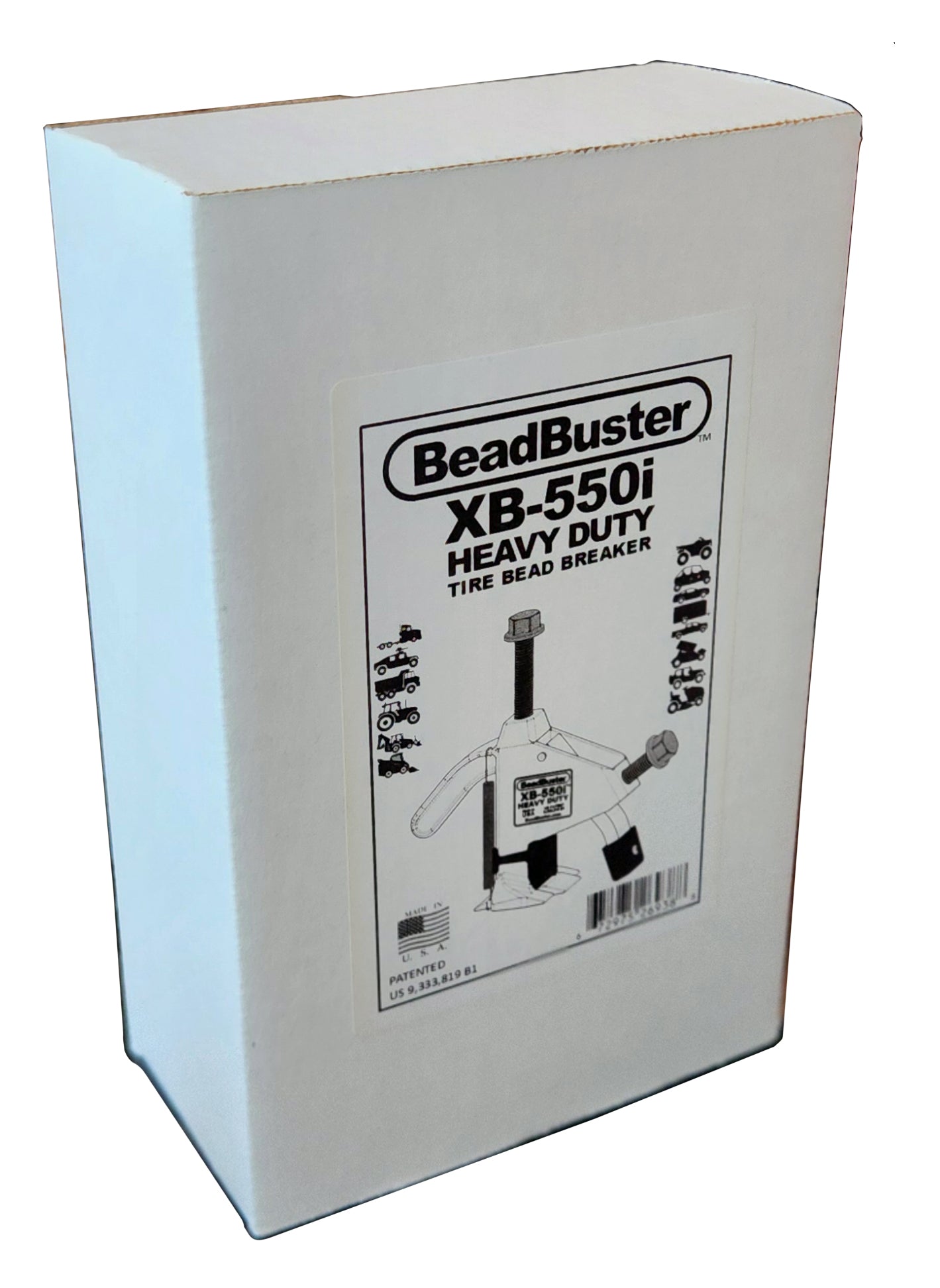 XB-550i HD Tire Bead Breaker (MADE-IN-USA for Tractor/OTR