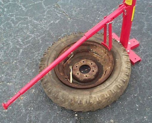 tool to remove tire from rim